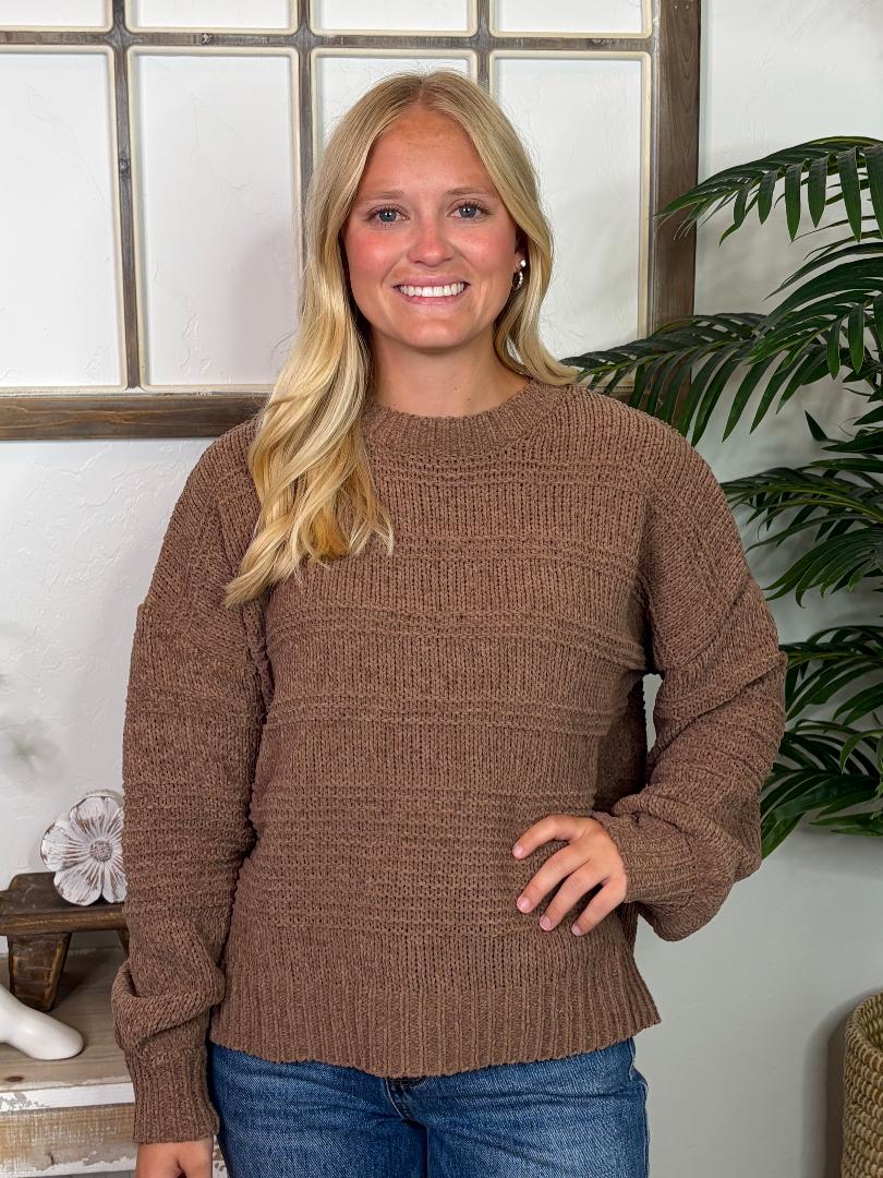 Chenille Sweater in 3 Colors
