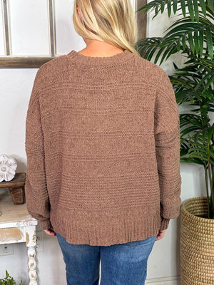 Chenille Sweater in 3 Colors