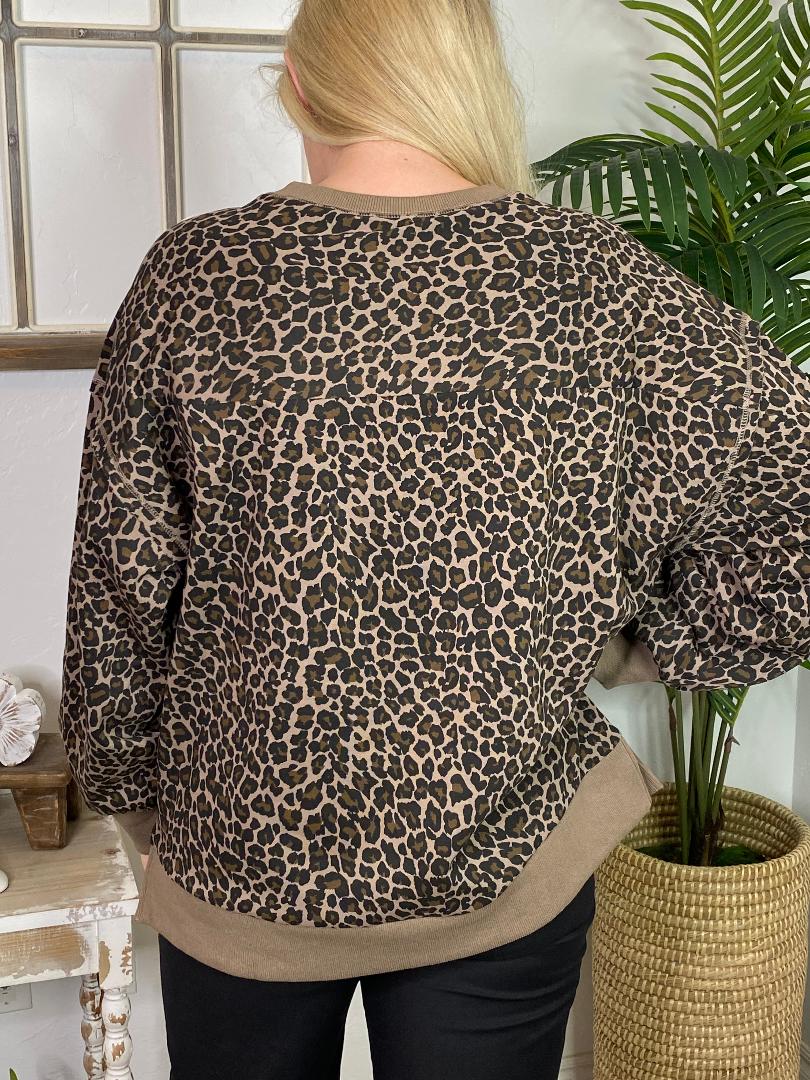 Leopard Sweatshirt