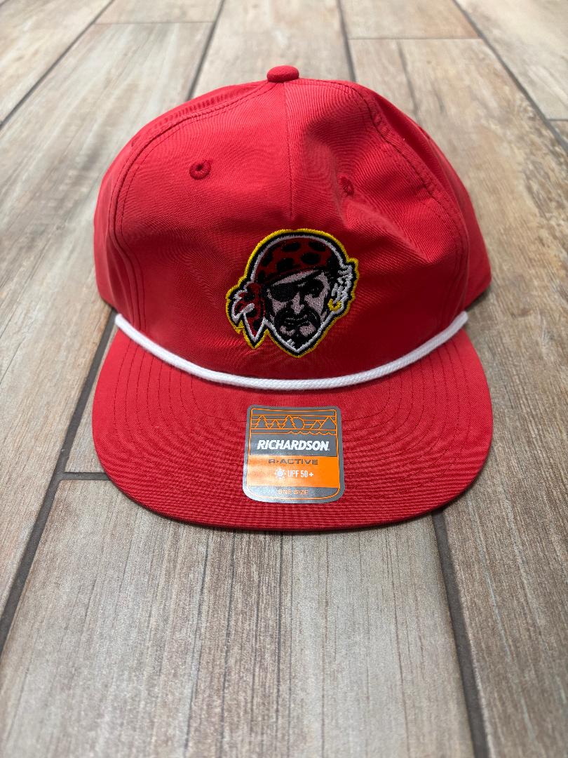 Richardson Vintage Rope Hat with Pirate Head