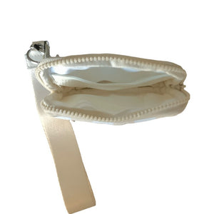 Wristlet Wallet - Tan Checker or Strawberry