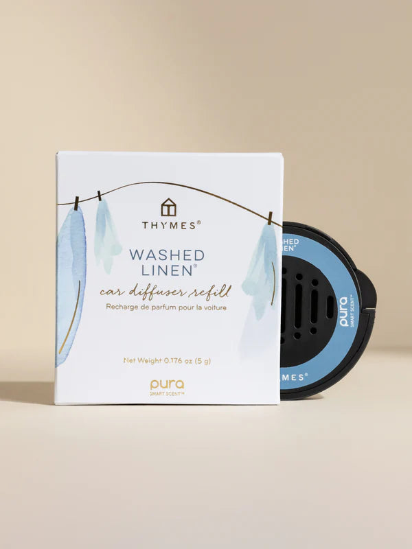 Pura Washed Linen Car Diffuser Refill