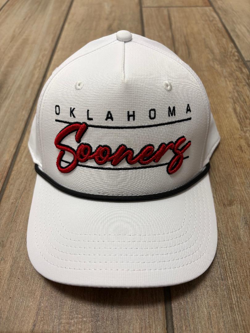 Oklahoma Sooners Script Lined Hat