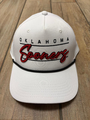 Oklahoma Sooners Script Lined Hat