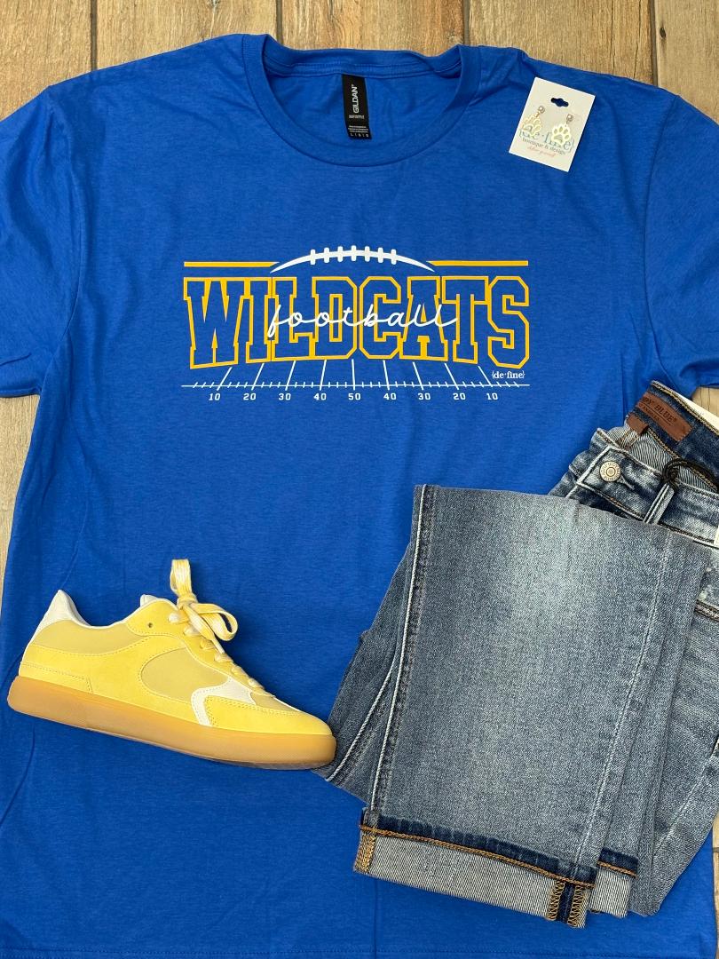 Bethel Wildcats Football Field Graphic Tee