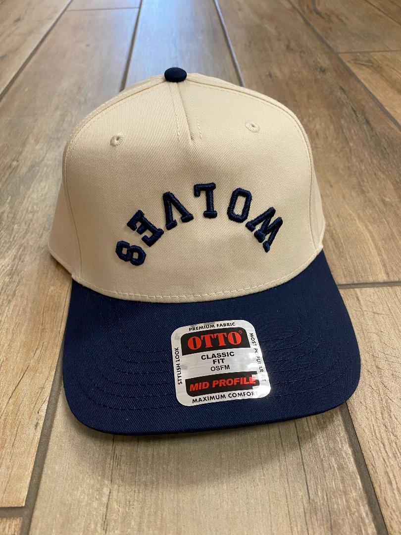 Otto Classic Fit Shawnee or Wolves Upside Down Hats