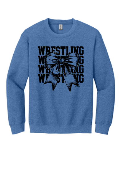 Wrestling Bow Repeat Tee or Sweatshirt