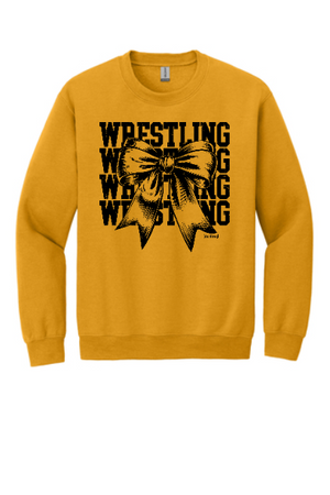 Wrestling Bow Repeat Tee or Sweatshirt