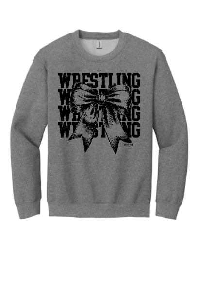 Wrestling Bow Repeat Tee or Sweatshirt