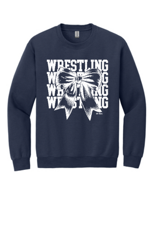 Wrestling Bow Repeat Tee or Sweatshirt