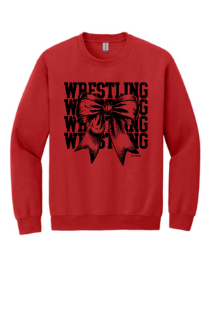 Wrestling Bow Repeat Tee or Sweatshirt