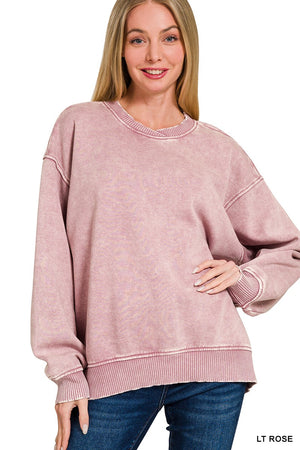 DOORBUSTER!!  Acid Washed Oversized Pullovers