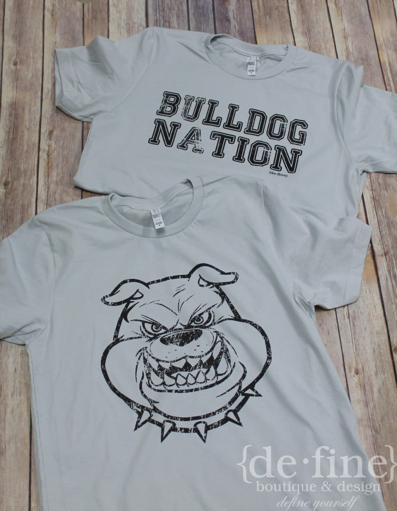 Meeker Bulldog Mascot or Bulldog Nation Tees
