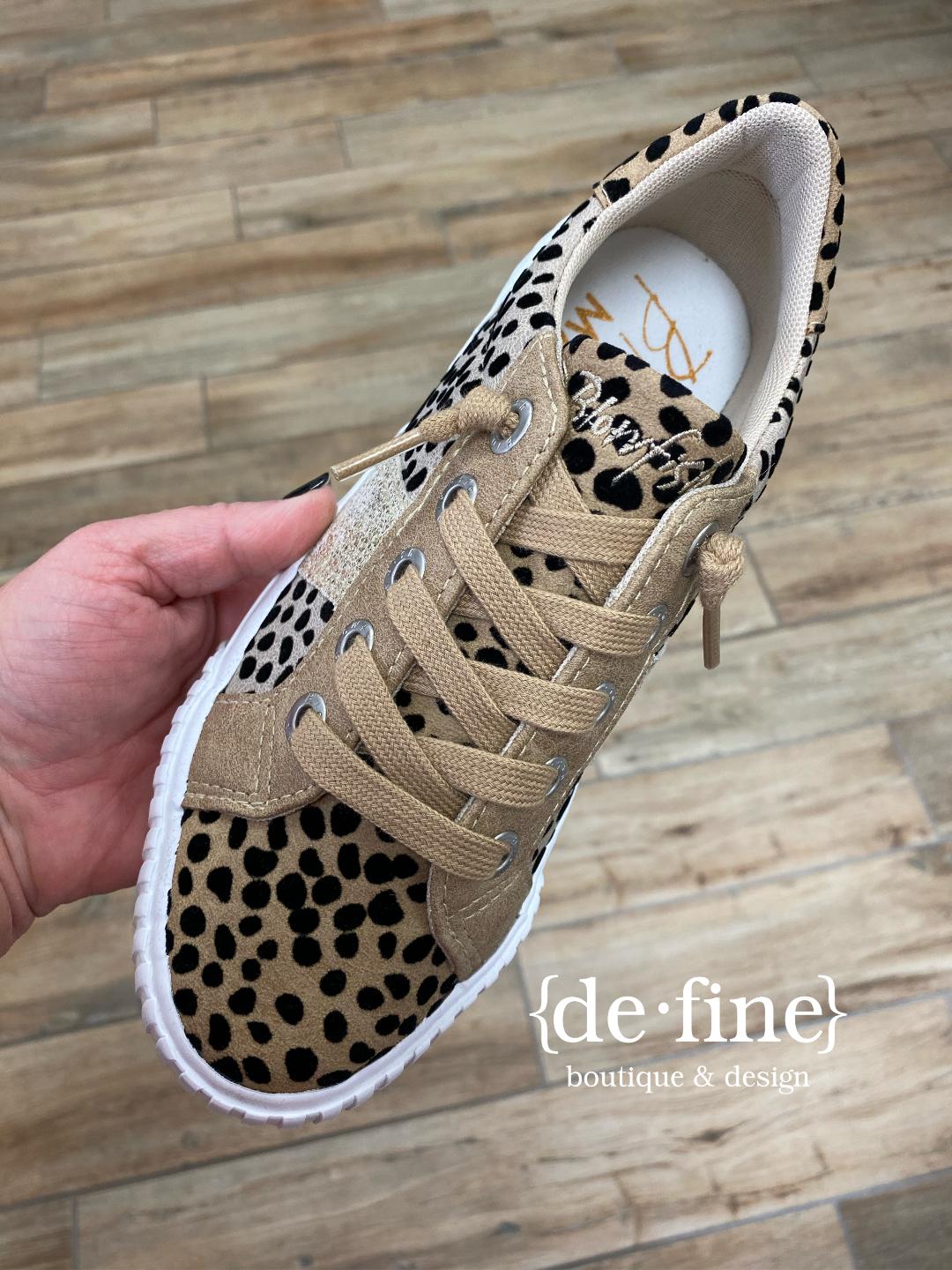 Blowfish Wave Sand Pixie Leopard Sneakers