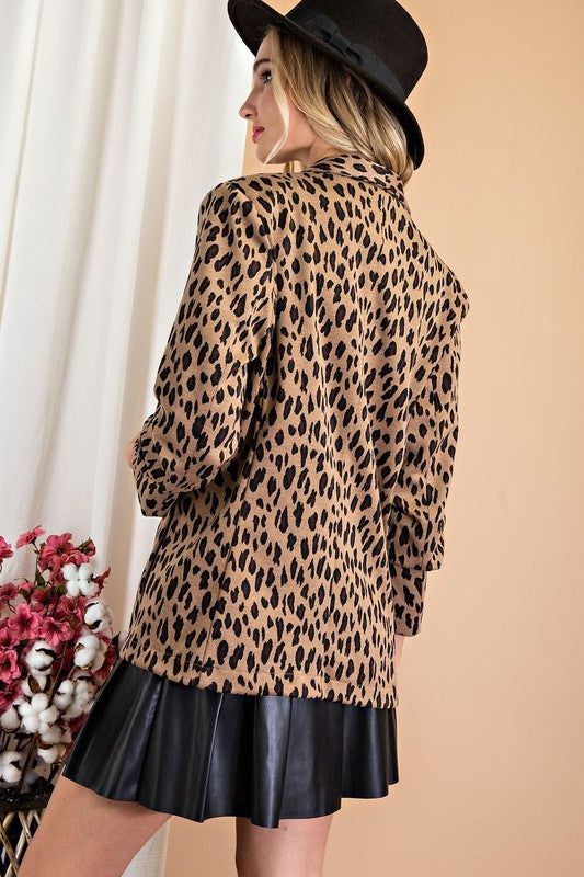 Luxe Leopard Blazer - Regular & Curvy