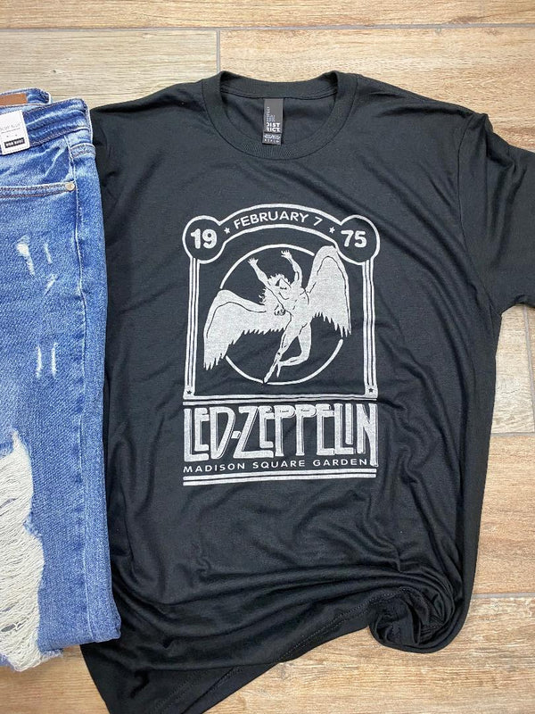 Led Zeppelin MSG 1975 Graphic Tee Define Boutique