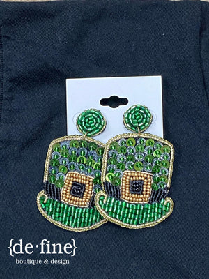 St Patrick's Day Earrings