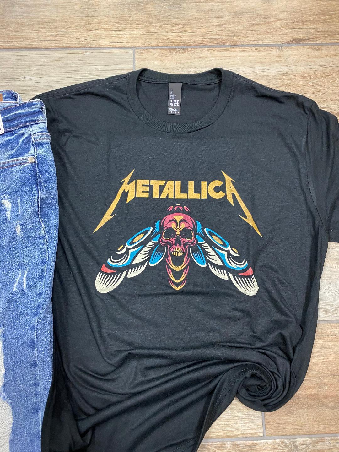 Metallica Butterfly Graphic Tee