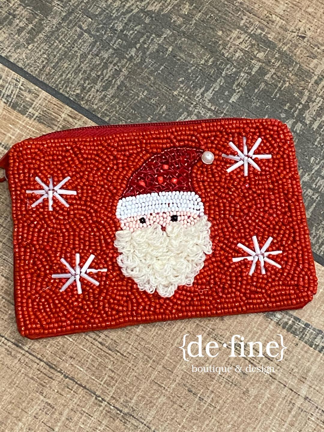Christmas Beaded Bags