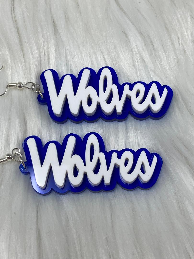 Wolves Earrings